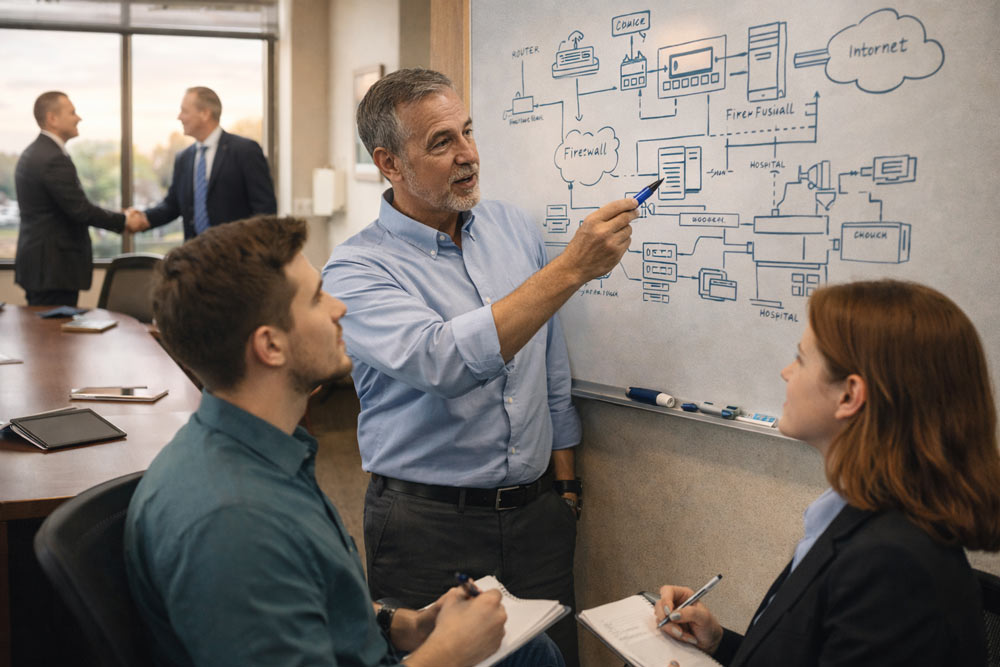 HealthNet ensures IT knowledge transfer and continuity for rural health care organizations