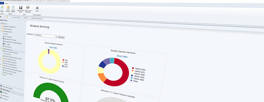 Microsoft Endpoint Manager Configuration Manager Console