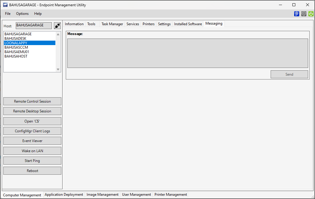 Messaging Preview