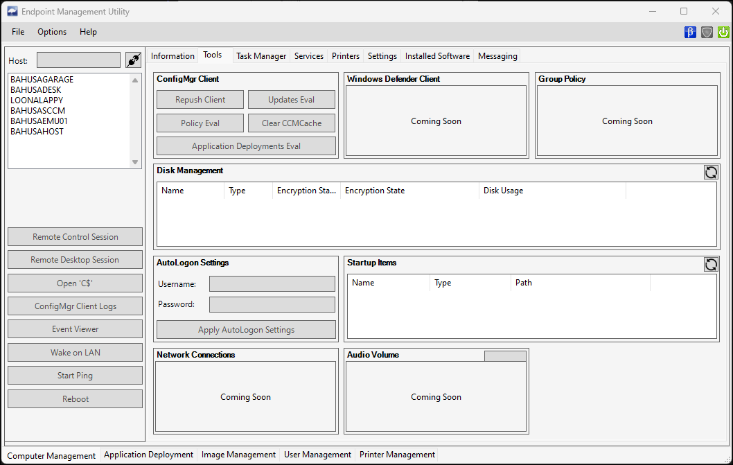 Tools Screenshot